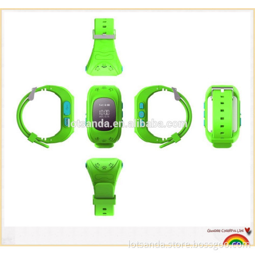 Hot selling gps kids security watch for wholesales